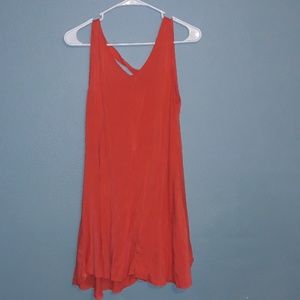 Coral dress